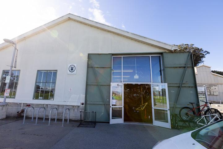 Exterior of Roaring Mouse Cycles. Photo by Myleen Hollero.