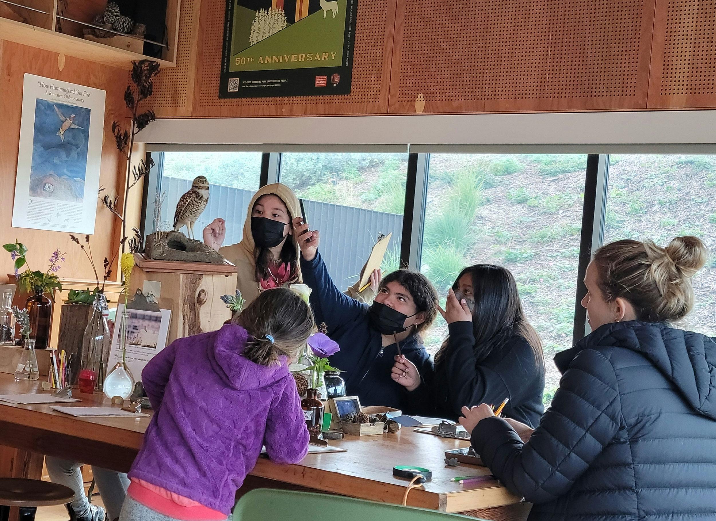 Observational drawing space at the Field Station