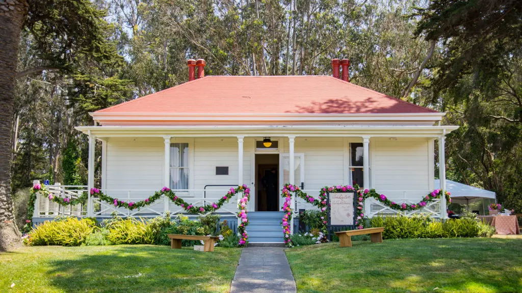 Exterior of the Funston House.