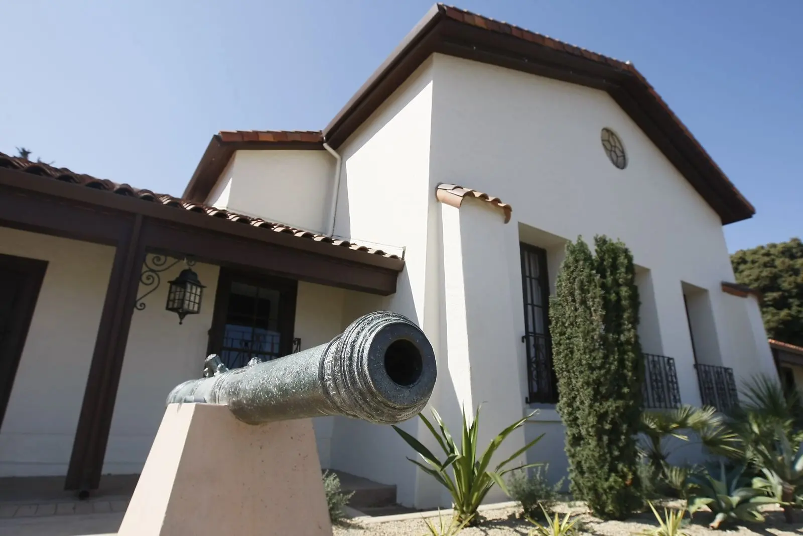 Exterior of the Presidio Officers’ Club.