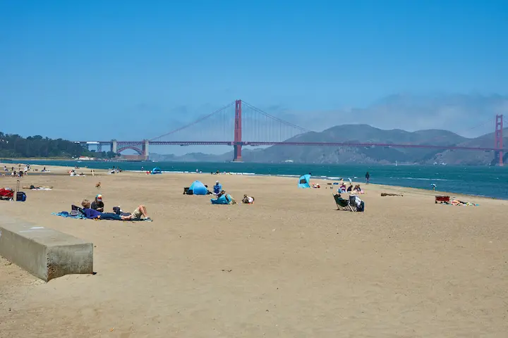 Crissy Field East Beach in the Presidio. Photo by vpimages.