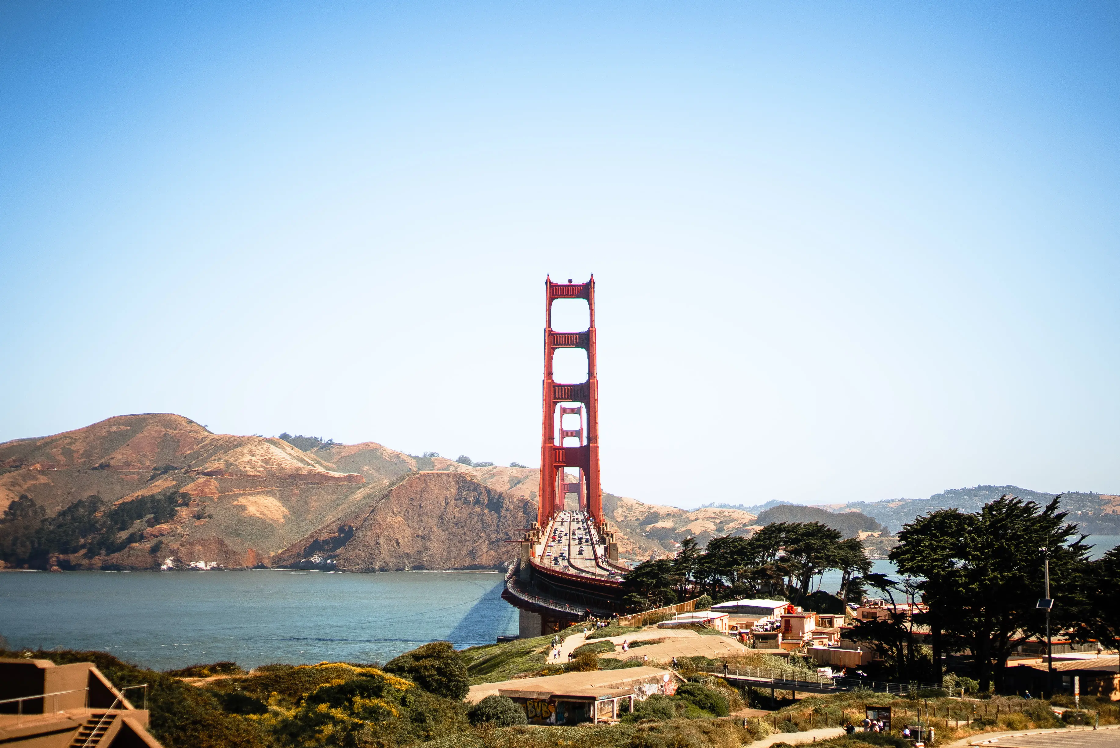 Golden Gate Bridge looking north