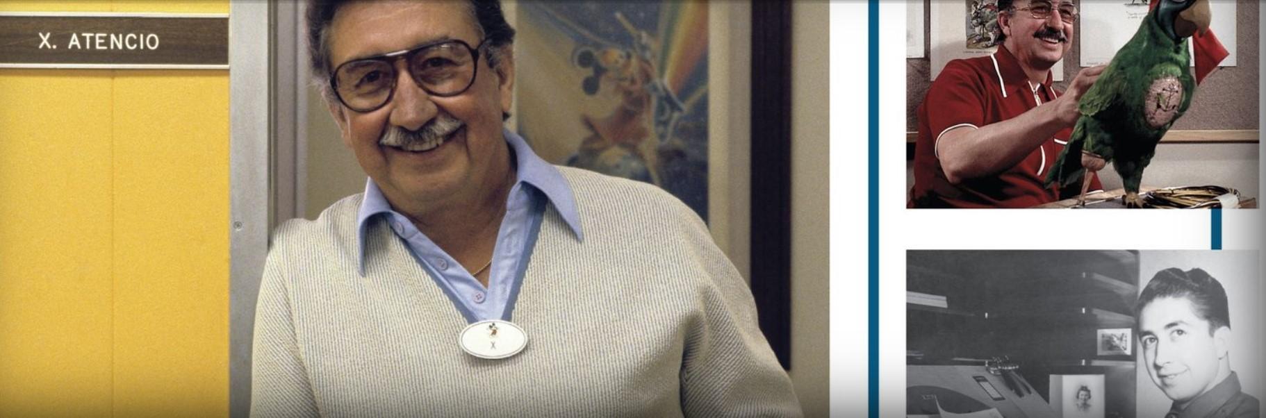 collage of pictures of Xavier Atencio