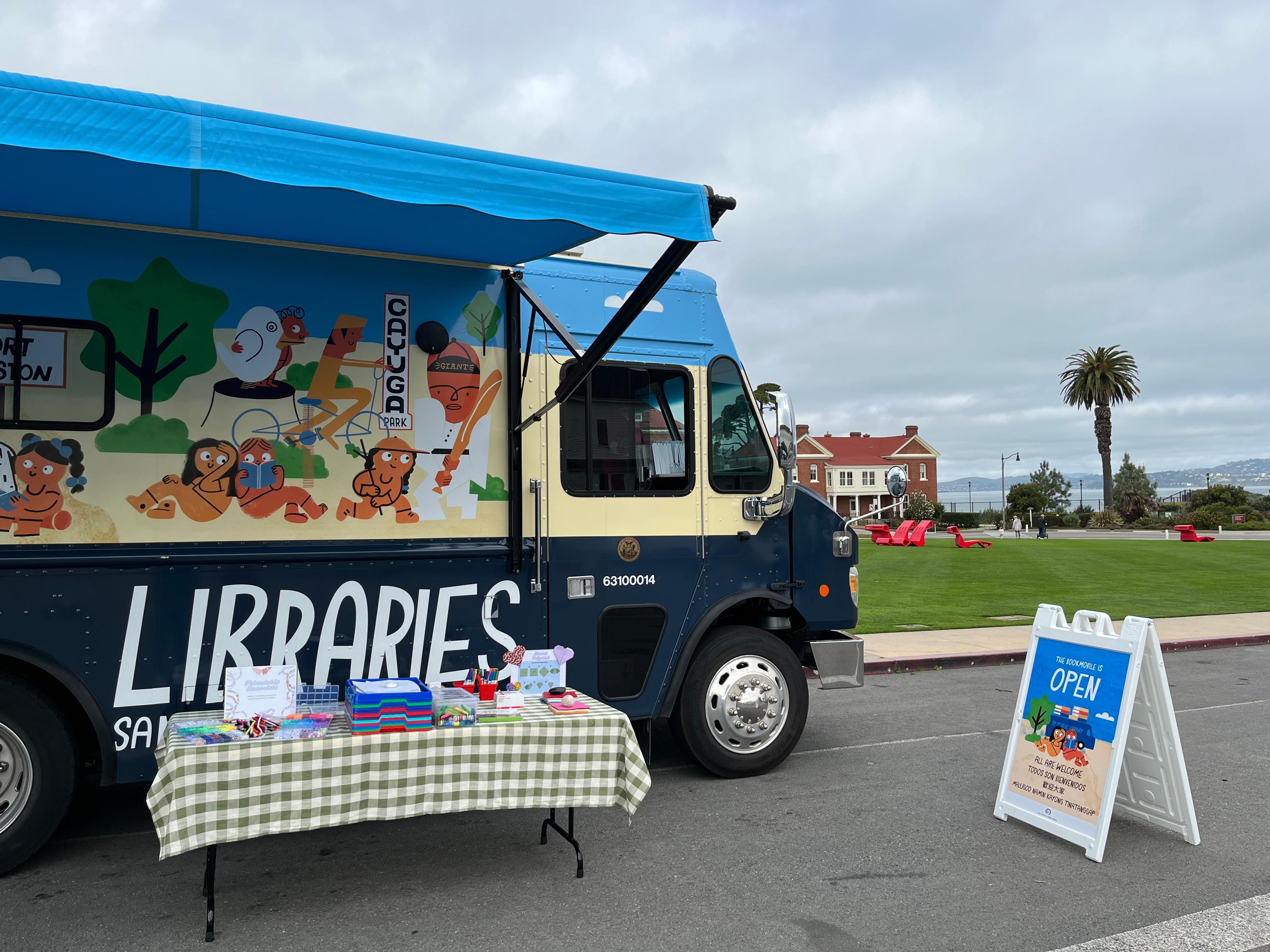 SFPL SummerMobile at Presidio Pop Up