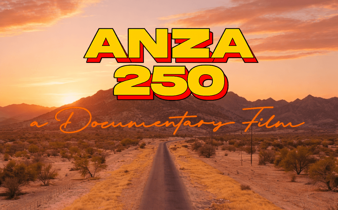 Ansa 250 written over the desert