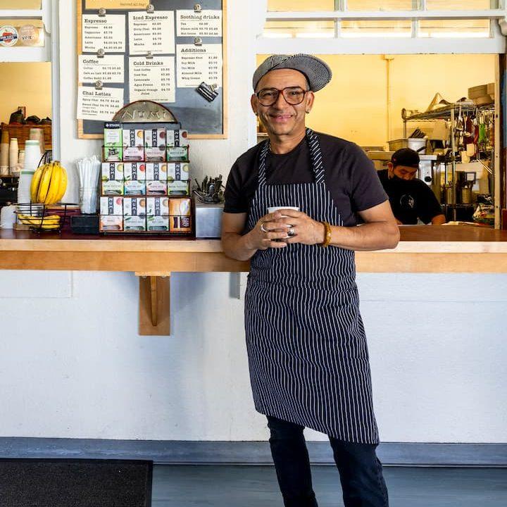 Rogelio Colindres, chef and owner of Café Rx in the Presidio.