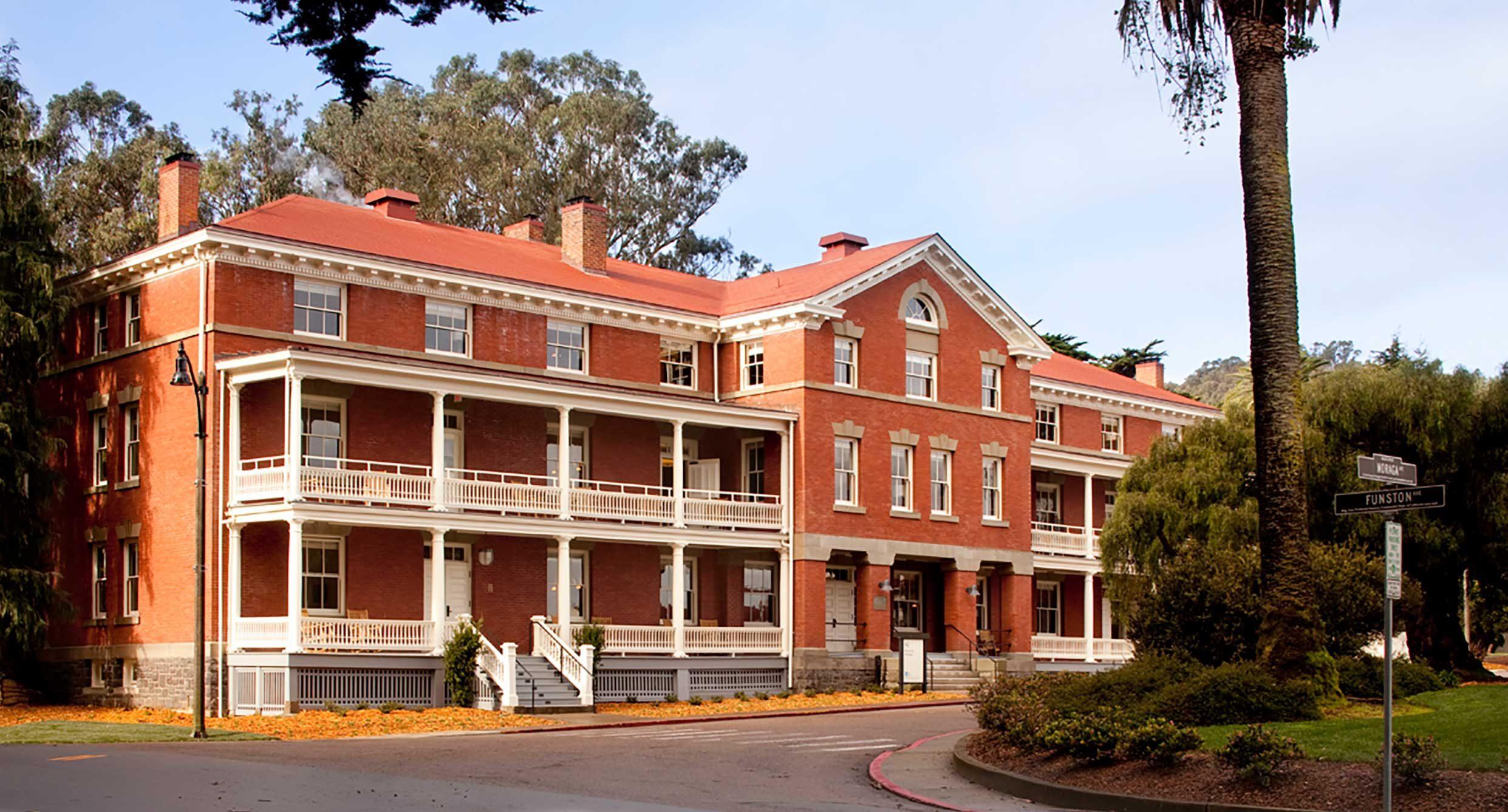 Exterior of the Inn at the Presidio. Photo by Paul Dyer.