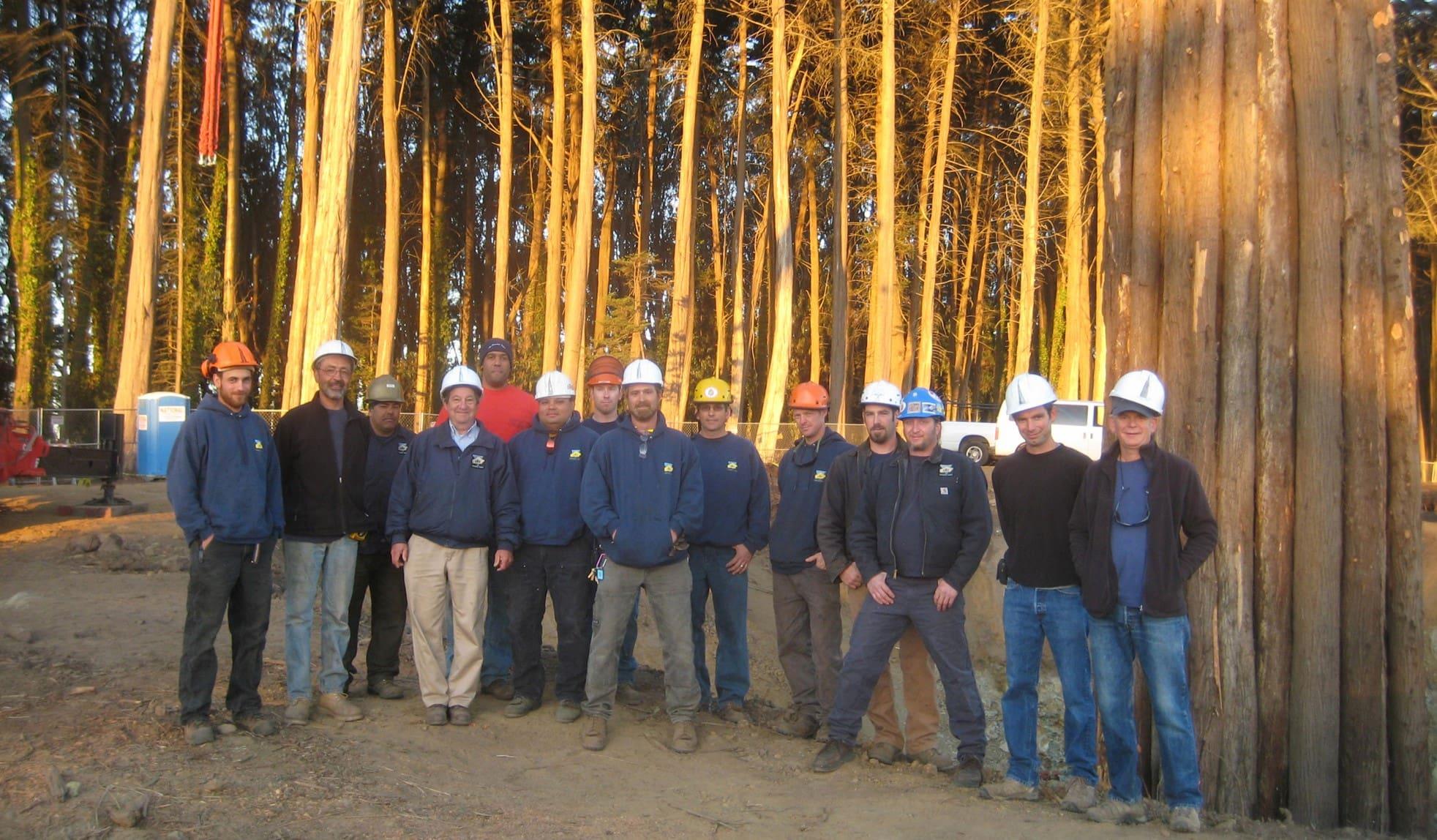 Peter and forestry crew.