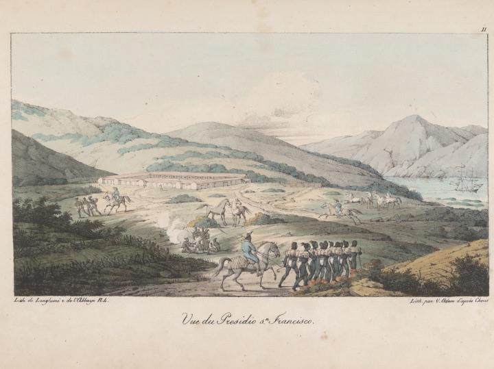 View of the Presidio in 1816